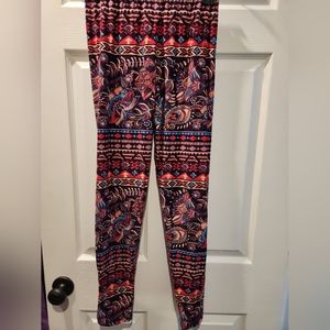 Tribal mosaic leggings